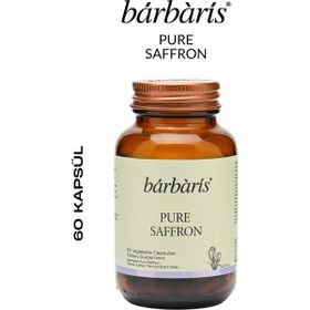 Barbaris Pure Saffron Takviye Edici Gıda 60 Bitkisel Kapsül