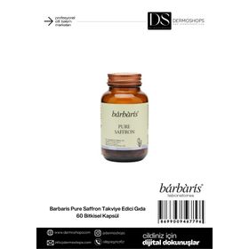 Barbaris Pure Saffron Takviye Edici Gıda 60 Bitkisel Kapsül