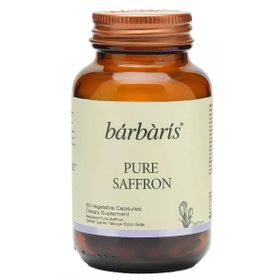 Barbaris Pure Saffron Takviye Edici Gıda 60 Bitkisel Kapsül