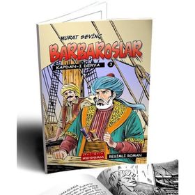 Barbaroslar 3 Kaptan-ı Derya Resimli Roman Murat Sevinç