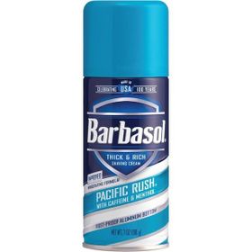 Barbasol Pasific Rush 198 gr Kafein ve Mentollü Canlandırıcı Tıraş Köpüğü