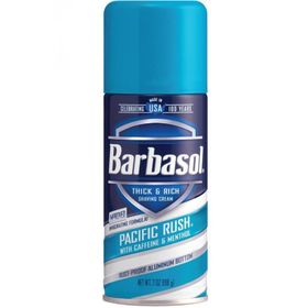 Barbasol Pasific Rush 198 gr Kafein ve Mentollü Canlandırıcı Tıraş Köpüğü
