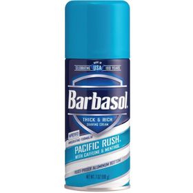 Barbasol Pasific Rush 198 gr Kafein ve Mentollü Canlandırıcı Tıraş Köpüğü