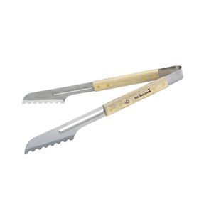 Barbecook Ahşap Saplı 40 cm Lüks Paslanmaz Çelik Maşa