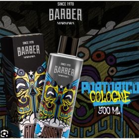 Barber Marmara Puerto Rico EDC Premium 500 ml Cam Şişe Kolonya