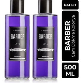 Barber No.1 Klasik Seri Cam Şişe 500 ml Kolonya