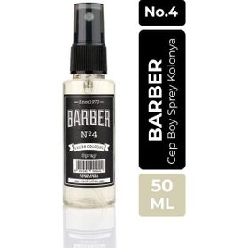 Barber No.4 Klasik Seri Pet 50 ml Sprey Kolonya