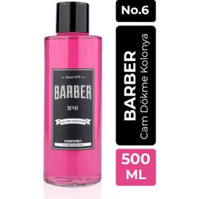 Barber No.6 Klasik Seri Cam Şişe 500 ml Kolonya