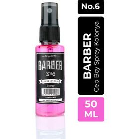 Barber No.6 Klasik Seri Pet 50 ml Sprey Kolonya