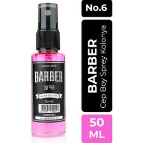 Barber No.6 Klasik Seri Pet 50 ml Sprey Kolonya