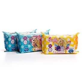 Barbie 3x60 Islak Havlu