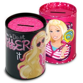 Barbie B-6258 Lisanslı Metal Kumbara