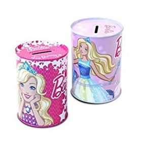 Barbie B-6258 Lisanslı Metal Kumbara