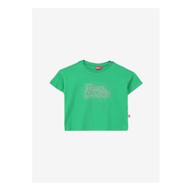 Barbie BRB4SG-TST6004 Yeşil Kız Çocuk T-shirt