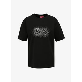 Barbie BRB4SL-TST6052 Siyah Kadın T-shirt