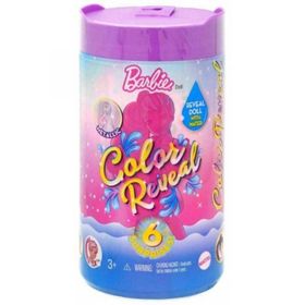 Barbie Color Reveal Renk Değiştiren 6 Sürpriz Seri 2 Sürpriz Chelsea Bebekler