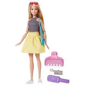 Barbie DMB30 İkisi Bir Arada Dönüşen Barbie Model Oyuncak