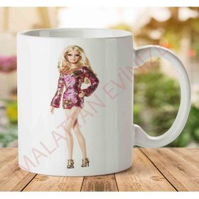 Barbie Doll Png Baskılı Kupa Bardak
