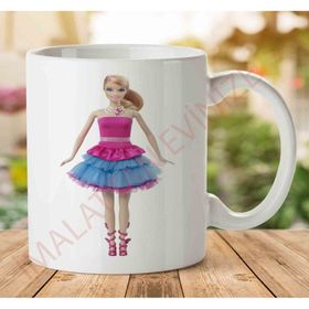 Barbie Doll Png Baskılı Kupa Bardak