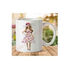 Barbie Doll Png Image Baskılı Kupa Bardak