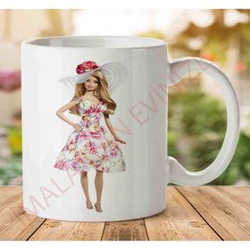 Barbie Doll Png Image Baskılı Kupa Bardak