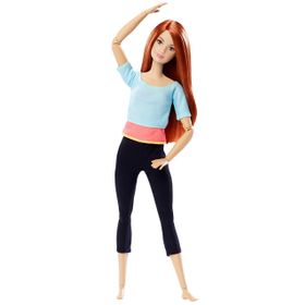 Barbie DPP74 Kızıl Saçlı Sonsuz Hareket