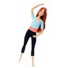 Barbie DPP74 Kızıl Saçlı Sonsuz Hareket
