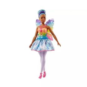 Barbie Dreamtopia Peri Barbie Gökkuşağı Mavi Saçlar