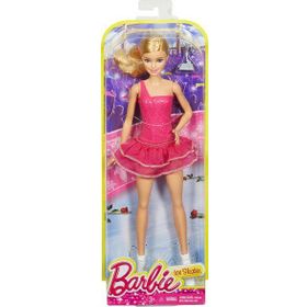 Barbie DVF50-FFR35 Buz Patenci Kariyer Bebekleri