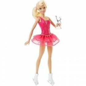 Barbie DVF50-FFR35 Buz Patenci Kariyer Bebekleri