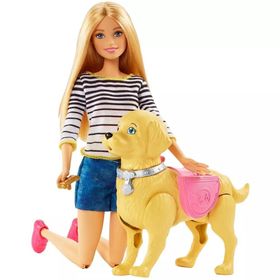 Barbie DWJ68 Barbie ve Tuvalet Eğitimindeki Köpeği