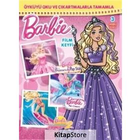 Barbie Film Keyfi Çıkartmalı Öykü - kollektif