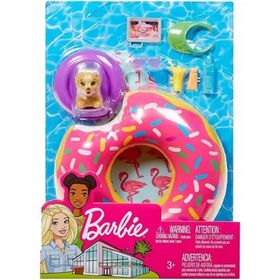 Barbie FXG37-FXG38 Barbie'nin Ev Dışı Dekorasyon Aksesuarları Oyuncak Bebek Aksesuarı