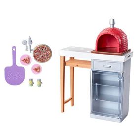 Barbie FXG37-FXG39 Barbie'nin Ev Dışı Dekorasyon Aksesuarları Oyuncak Bebek Aksesuarı