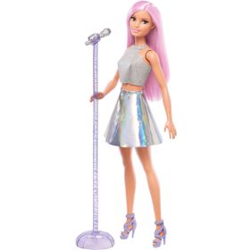 Barbie FXN98 Pop Star Ve Mikrofonu