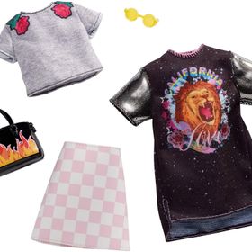 Barbie FYW82-FXJ59 Barbie'nin Kıyafetleri İkili Paket