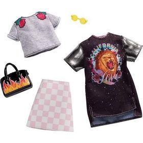 Barbie FYW82-FXJ59 Barbie'nin Kıyafetleri İkili Paket