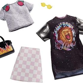 Barbie FYW82-FXJ59 Barbie'nin Kıyafetleri İkili Paket