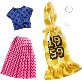Barbie FYW82-GHX60 Barbie'nin Kıyafetleri İkili Paket