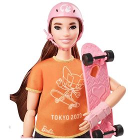 Barbie GJL73-GJL78 2020 Kaykay Olimpiyat Bebekleri Tokyo