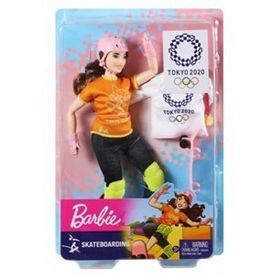 Barbie GJL73-GJL78 2020 Kaykay Olimpiyat Bebekleri Tokyo