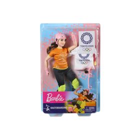 Barbie GJL73-GJL78 2020 Kaykay Olimpiyat Bebekleri Tokyo