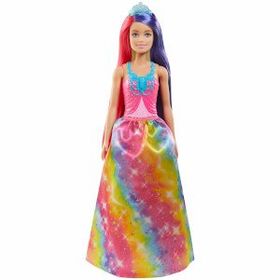 Barbie GTF37 Pembe Saçlı Denizkızı Dreamtopia Uzun Saçlı Bebekler