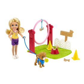 Barbie GTN62 Chelsea Köpek Eğitmenliğini Öğreniyor Oyun Seti