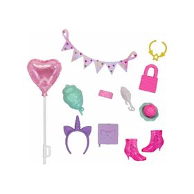 Barbie GWD98-HWV73 Barbie'nin Moda Aksesuarları Paketi