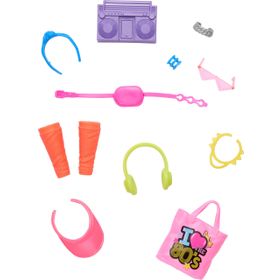 Barbie GWD98-HWV74 Barbie'nin Moda Aksesuarları Paketi