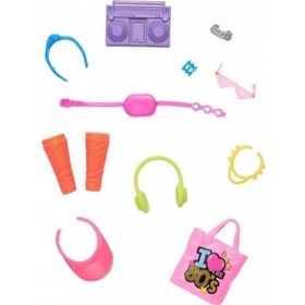 Barbie GWD98-HWV74 Barbie'nin Moda Aksesuarları Paketi