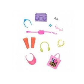 Barbie GWD98-HWV74 Barbie'nin Moda Aksesuarları Paketi
