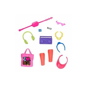 Barbie GWD98-HWV74 Barbie'nin Moda Aksesuarları Paketi