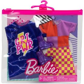 Barbie GWF04-HBV69 Kıyafet Koleksiyonu 2'li Paketler